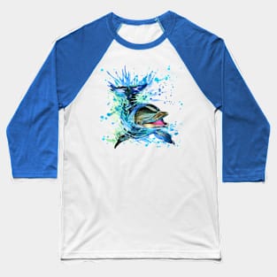 Dolphin Baseball T-Shirt